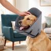 Soft Cotton Dog Neck Cone Comfortable Fit Wound Recovery Sleeve  Small Medium Pets
