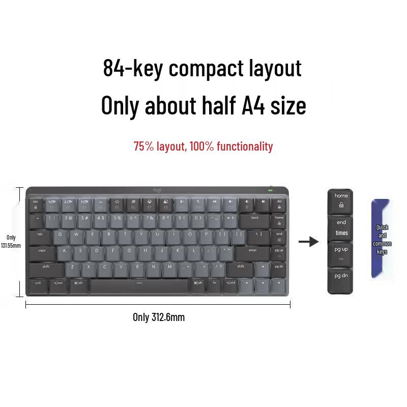 Logitech MX Mechanical Mini Wireless Keyboard