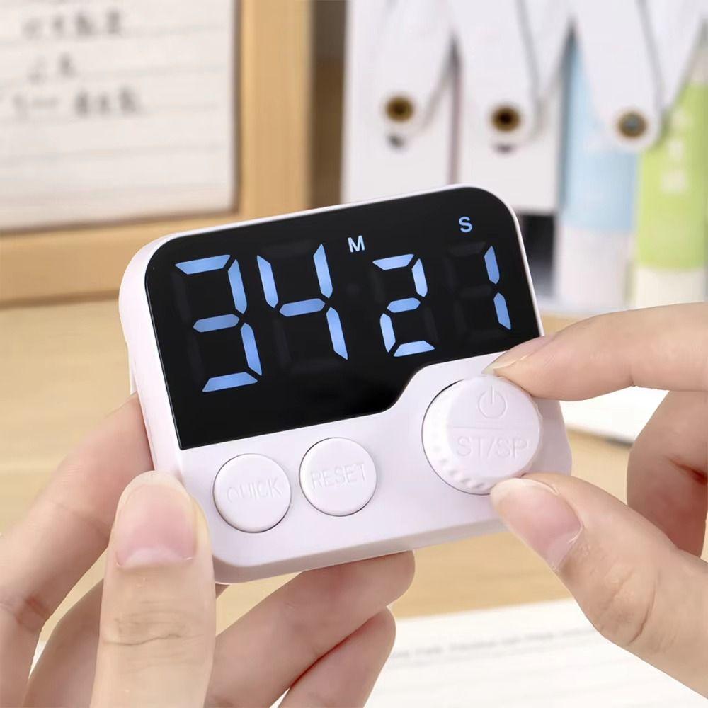 Large Screen Digital Kitchen Timer Magnetic Kitchen Reminder Timer LED Cooking Timer Fitness