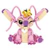 Nuovi Blocchi da Costruzione Angelo Stitch CP 2025 - Giocattoli Cartoon con Pezzi Grandi e Orecchie Mobili - Regalo di Assemblaggio per Bambini e Bambine per il Compleanno