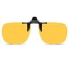 Men Polarized Sunglasses Clip Can Be Flipped Up Myopia Glasses Clip Anti-UV400 Night Driving Fishing Glasses Accessory