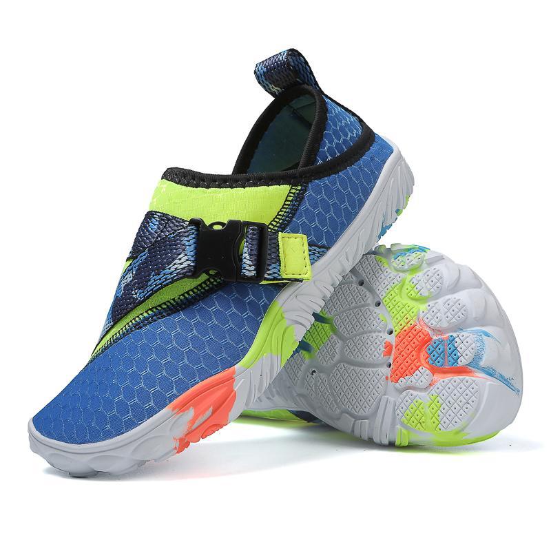 Neue Outdoor-Strandschuhe Tauchen Schnorcheln Kinder Waten im Fluss Schwimmschuhe Rutschfest Barfuß Hautschuhe Herren