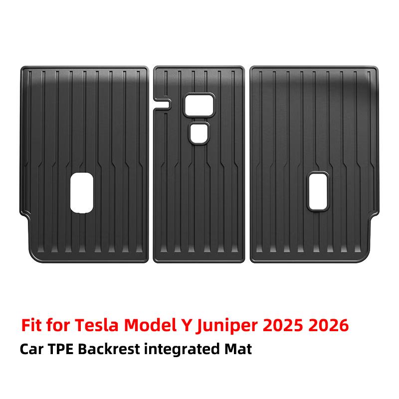 For Tesla Model Y Juniper Floor Mats All Weather Non-Slip Trunk Mats & Cargo Liners for Tesla 2025 2026 Car Interior Accessories