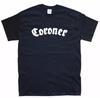 CORONER nuova T-SHIRT taglie S M L XL XXL 3 4 XL colori Nero Bianco