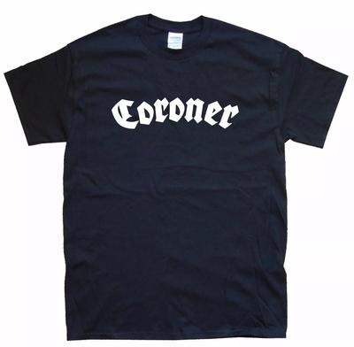 CORONER New T-SHIRT Sizes S M L XL XXL 3 4 XL Colours Black, White