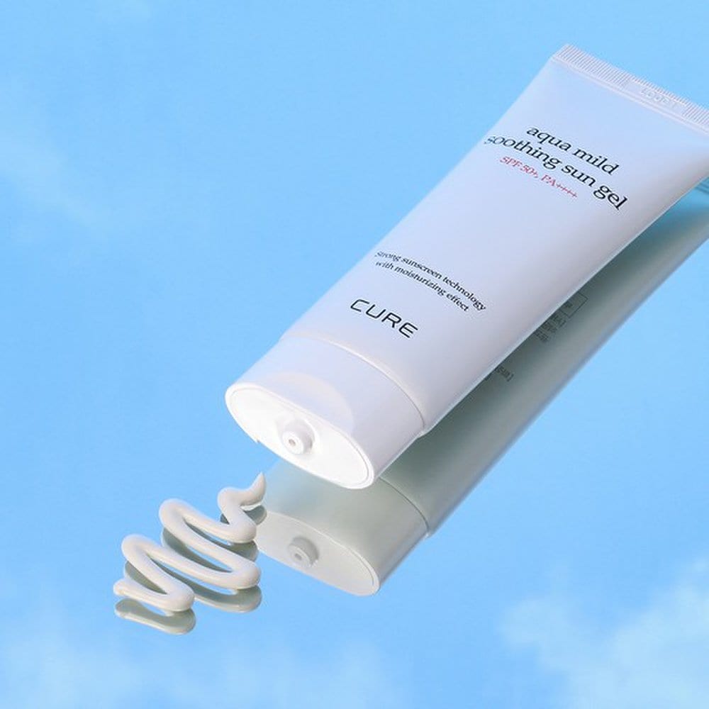CURE Łagodny kojący żel przeciwsłoneczny 60ml x 3