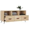 VidaXL Meuble TV chêne sonoma 102x36x50 cm bois d'ingénierie 829007