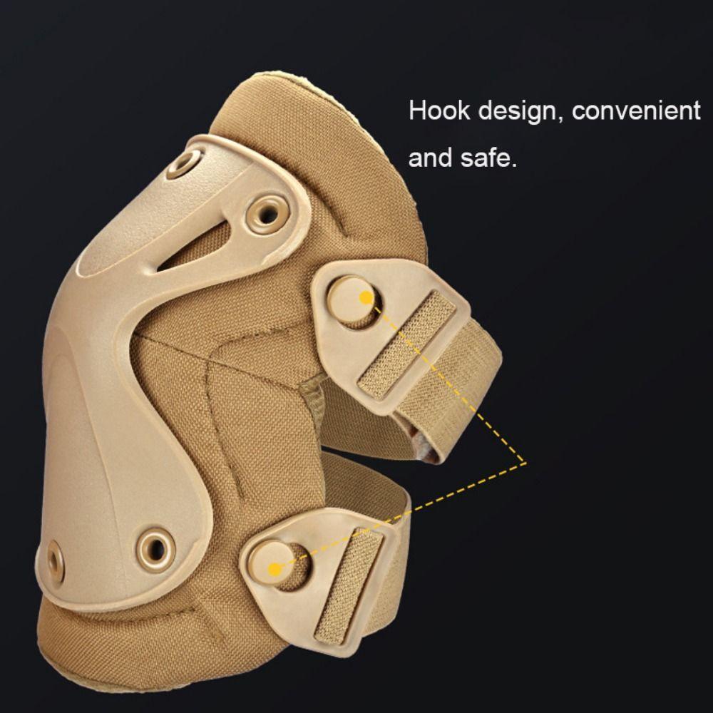 4Pcs/Set Adjustable Knee Pads Elbow Pads Professional Sports Protective Gear  Outdoor Cycling