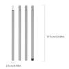 Beach Shelter Tarp Awning Pole 25mm Outdoor Canopy Pole Wind Resistance Detachable for Backpacking Camping Accessories