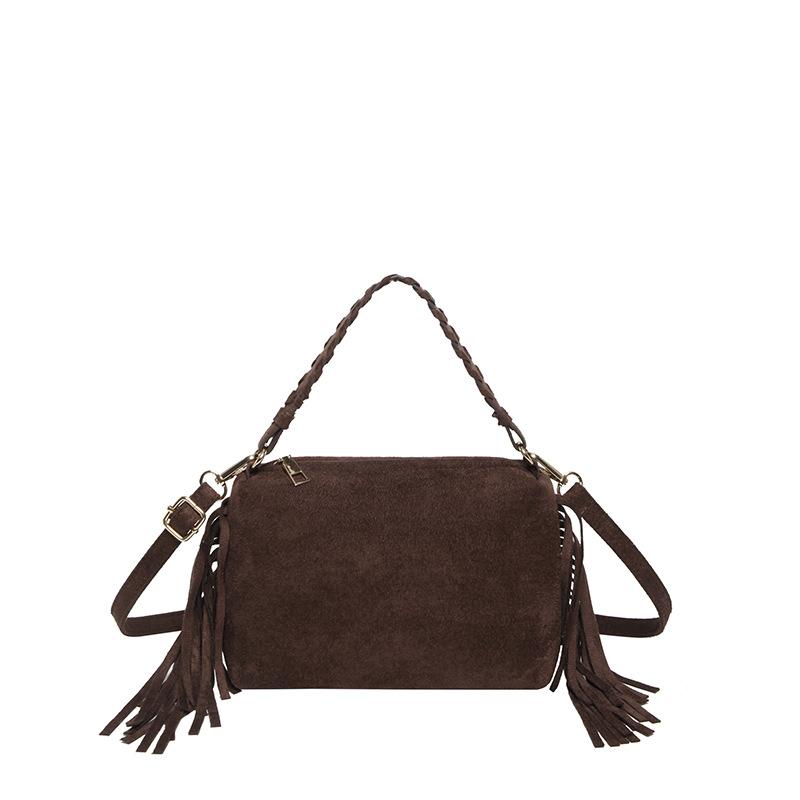 

Модная женская сумка, сумка через плечо, нишевый дизайн, уличная трендовая сумка, сумочка кофейный