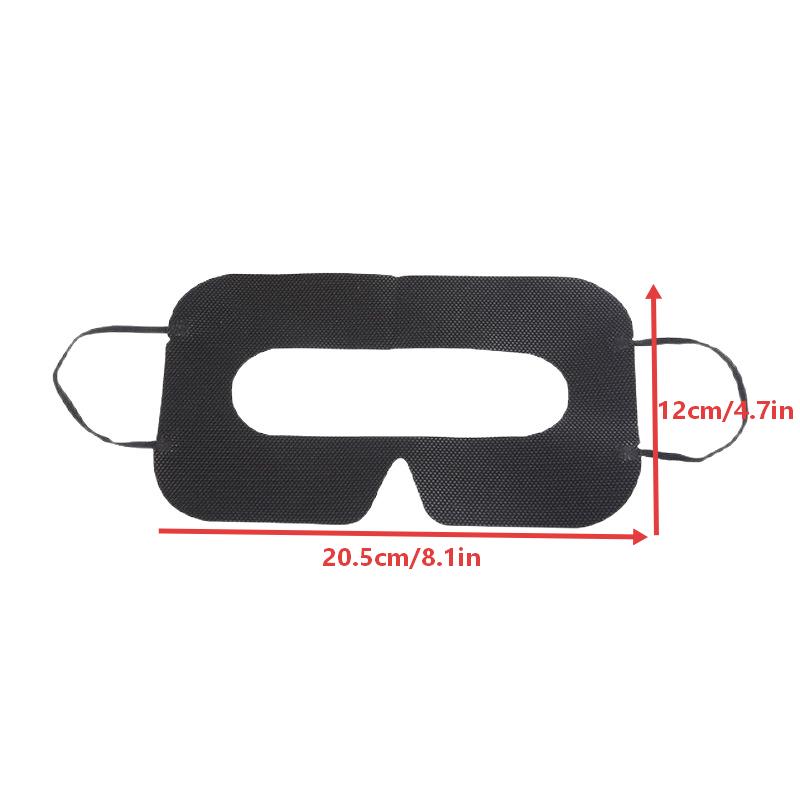 100Pcs Universal Hygiene Disposable Eye Mask Sweat Breathable Face Protection For Headset Accessories Sweat Breathable Eye Cover