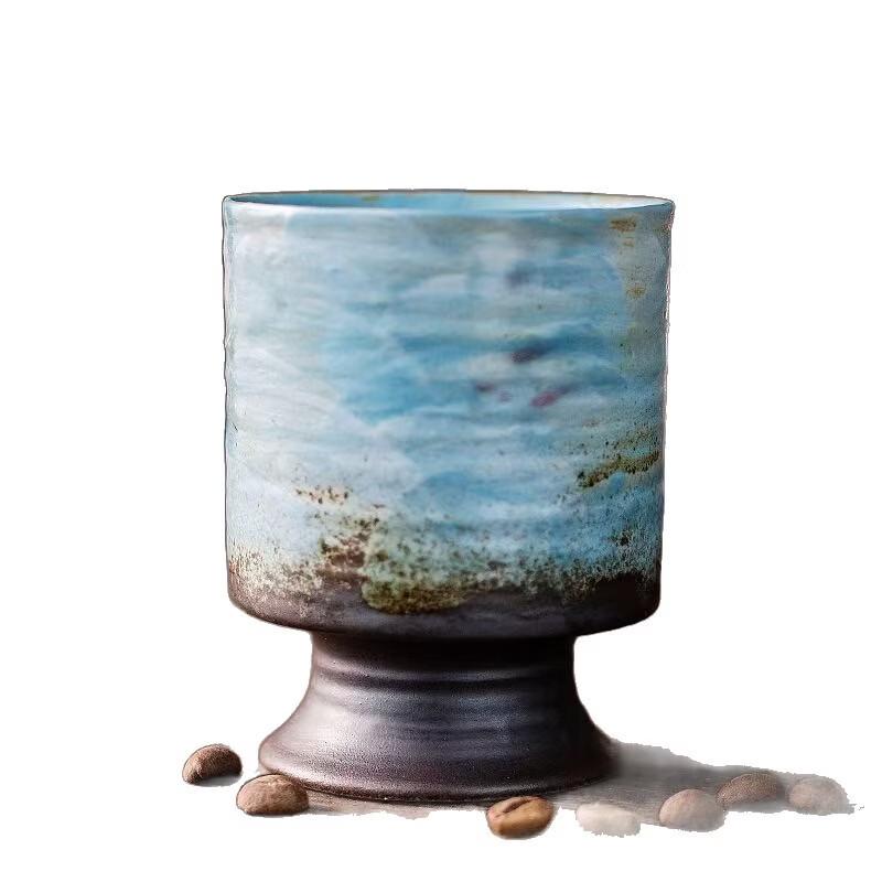 OLOEY handbemalte Keramik-Kaffeetasse