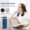 Personal Cooling Portable Neck Fans - USB Rechargeable,360 Free Rotation & Lower Noise Bladeless Battery Operated Design with 3 Speeds Duration 48