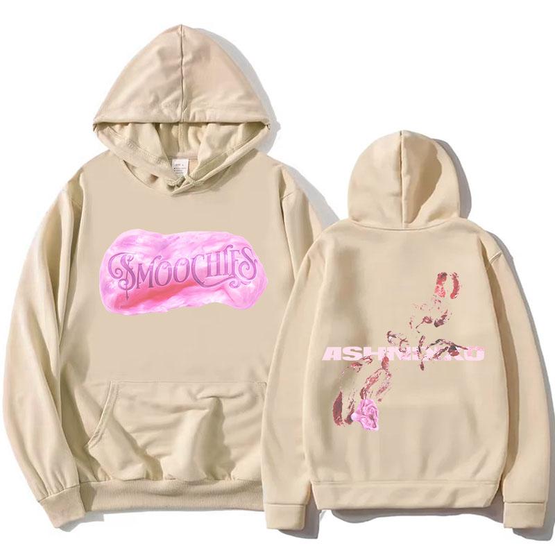 BUCKTOOTH SMOOCHIES MIKINA Ashnikko Grafický Potisk Mikiny Módní Mikiny s Dlouhým Rukávem s Kapucí Streetwear Dámské Oblečení