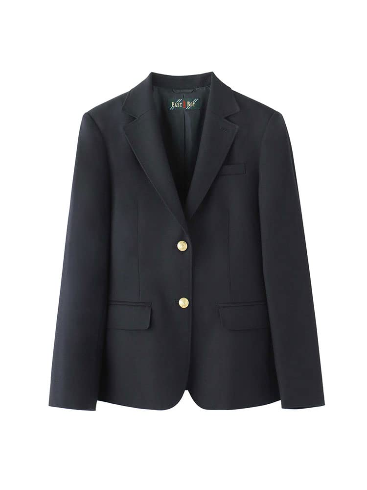

Blazer Blazer 4204000 4204000 Navy x Gold Button [East Boy] (2 buttons/no emblem) Women s (580)