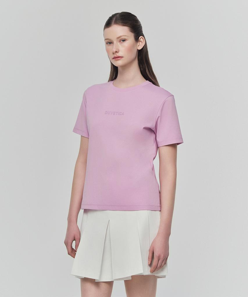 DUVETICA Cassia (Light Violet) (Women'S Short Sleeve T-Shirt)