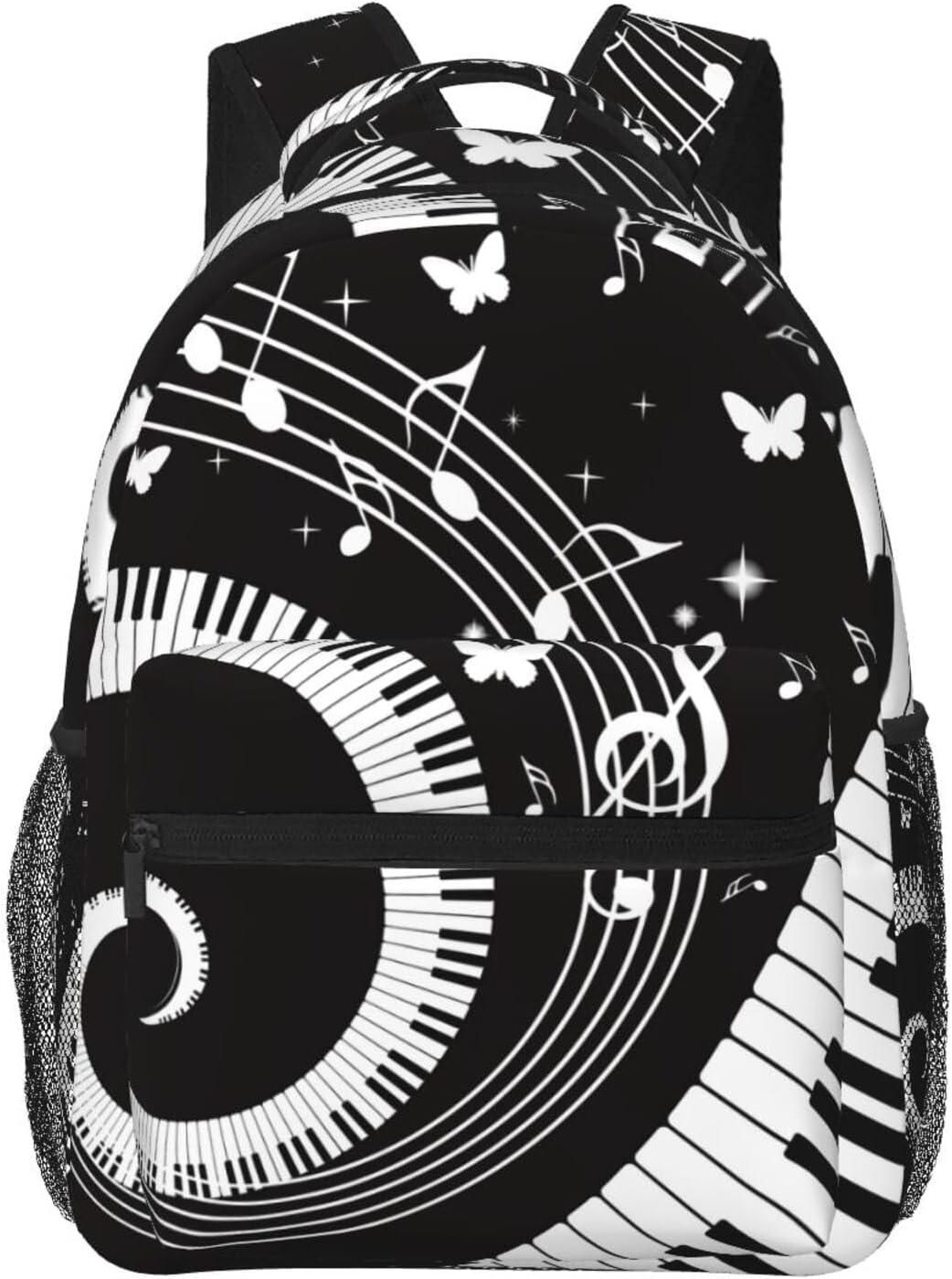 Border Collie Hondenprint Rugzak voor Mannen & Vrouwen - Lichtgewicht Duurzaam Polyester Wandelrugzak met Verstelbare Banden, Rits