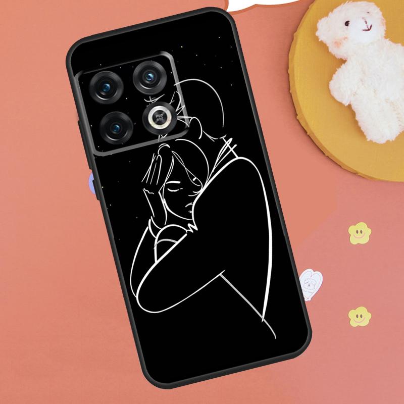 Sexy Line Minimalist Style Case For OnePlus Nord CE 5 2 3 4 Lite N20 N30 OnePlus 15 13 12 11 10R 13R 12R 10T 13T Funda