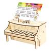 Hand Assembled Wooden Piano Music Box Model Children Puzzle Toy Set For Kids Diy Educational Toy