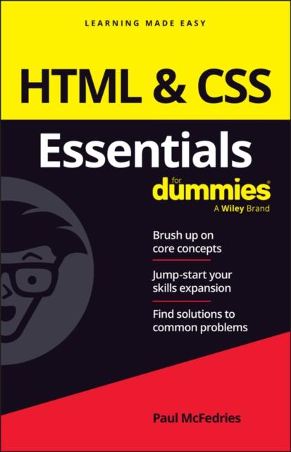 The HTML & CSS Essentials For Dummies Book