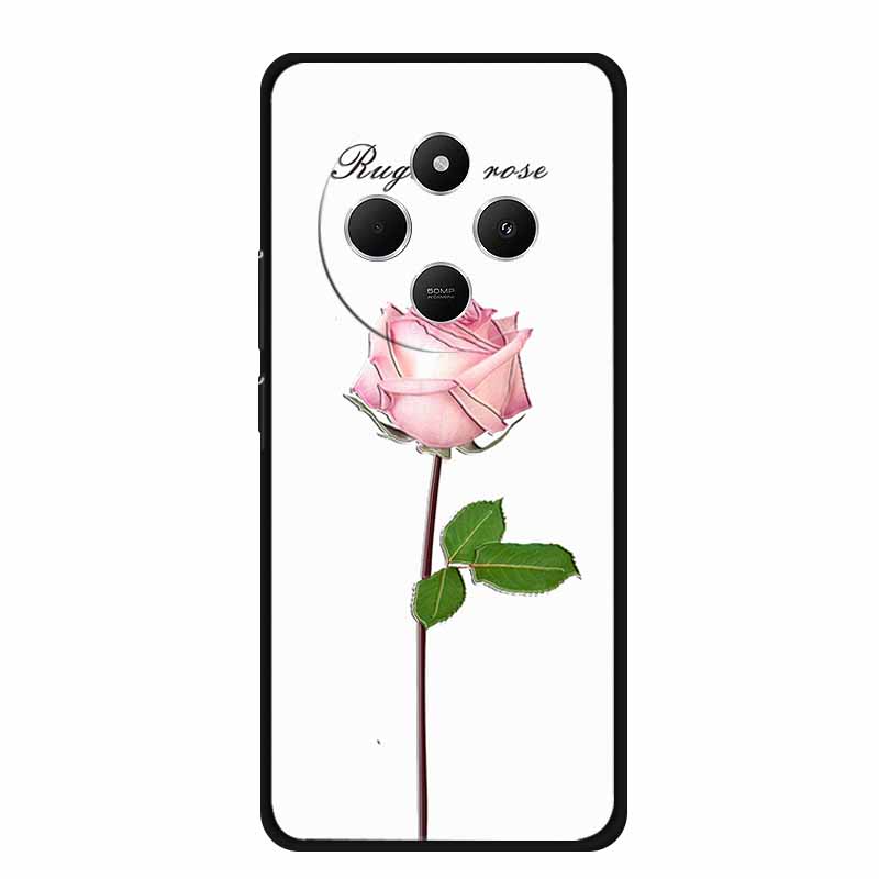 3D Emboss Case For Vivo Y300 Pro 5G Phone Case Relief Flowers Soft Silicone Coque For Vivo Y300 Pro Back Cover Case Funda Shell