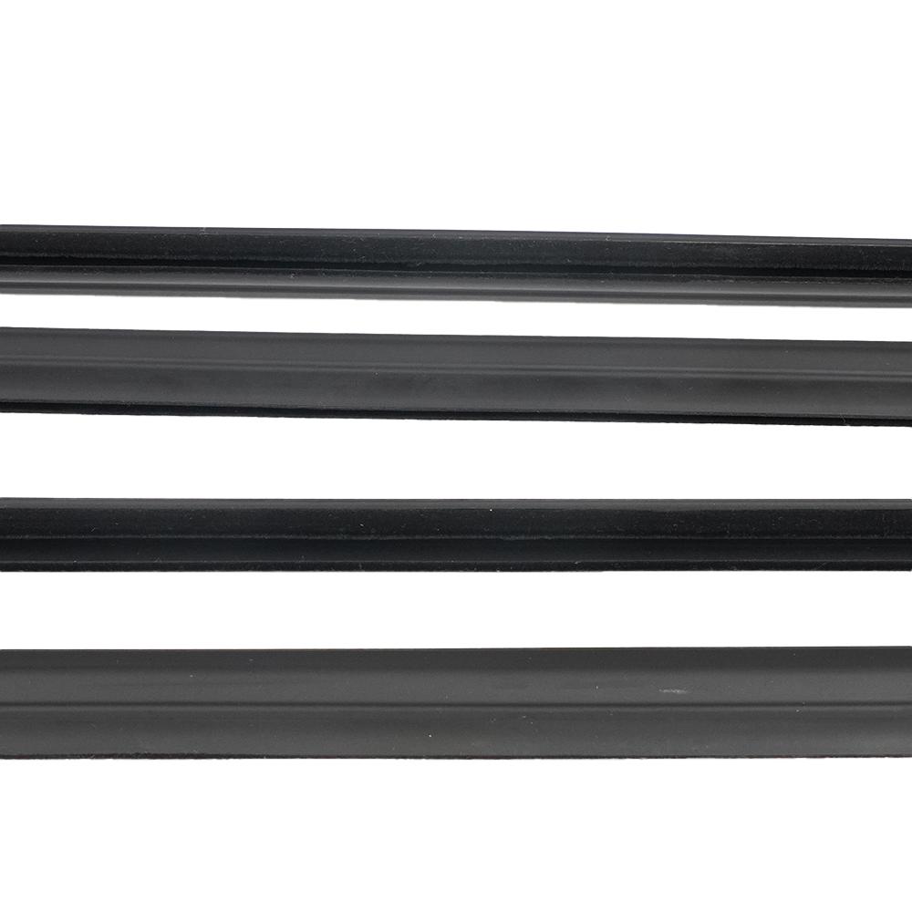 7573012300 7571002210 4Pcs Window Weatherstrip Rear Door Moulding Trim Seal Belt Sealing Strips For Toyota Corolla 2009-2012