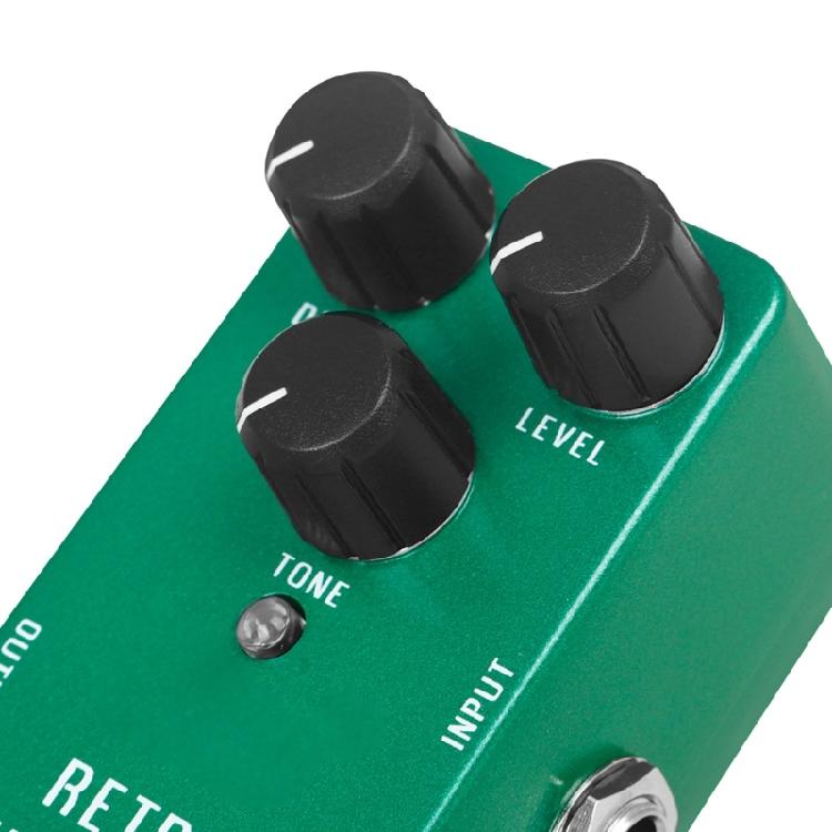 Guitar Overdrive Pedal with Vintage Tone Reproduction Guitar Effects Suitable for Various Music Styles and Settings