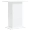 VidaXL Support pour aquarium blanc 60,5x36x72,5 cm bois d'ingénierie 833639