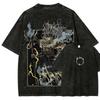 Dark Souls Anime Lover NewModel Washed Tshirt Year Round Clothing Personality Clothes Plus Size Unisex High Quality Breathable