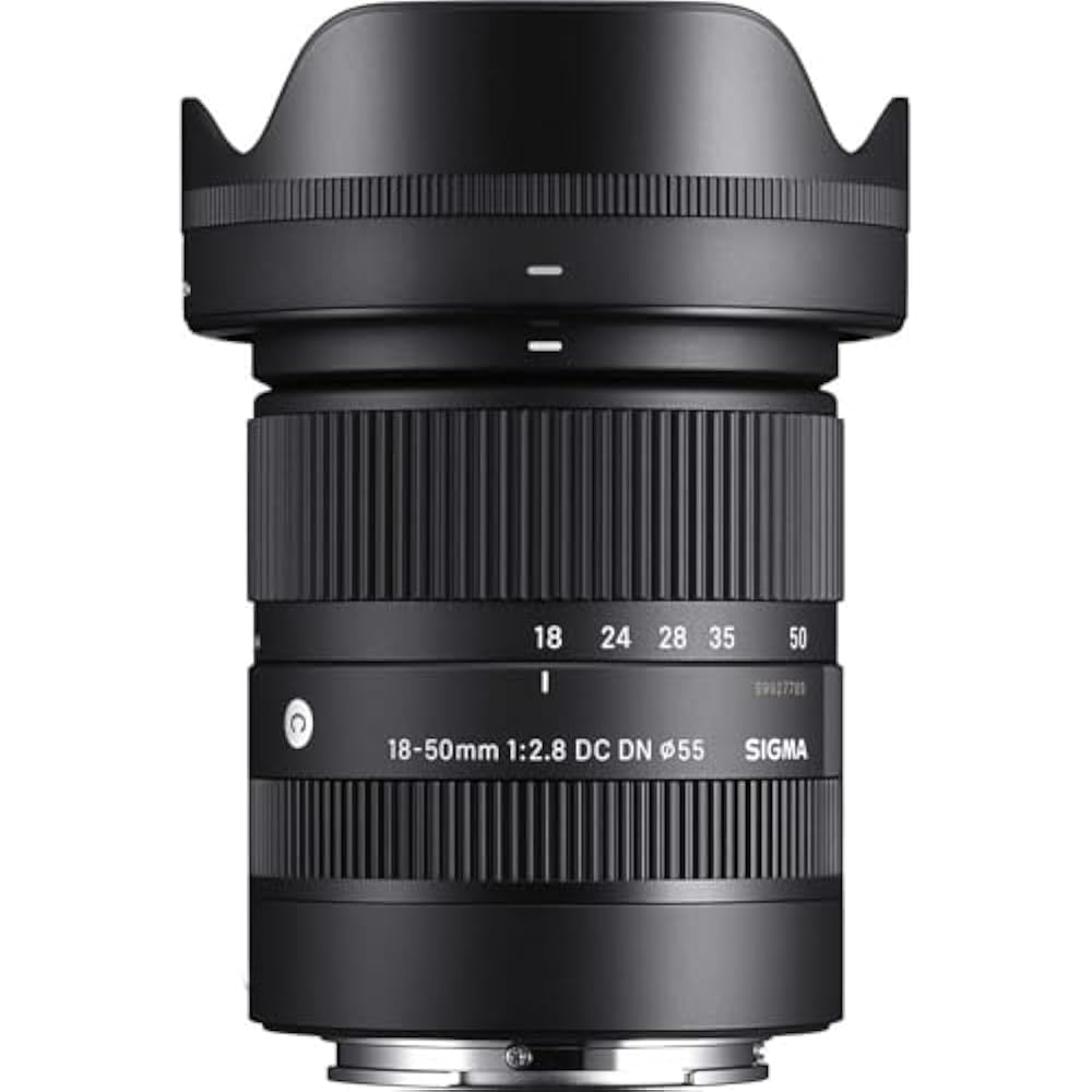 Sigma Lens 18-50mm F2.8 DC DN Sony E-Mount Zoom for Standard APS-C Mirrorless Contemporary
