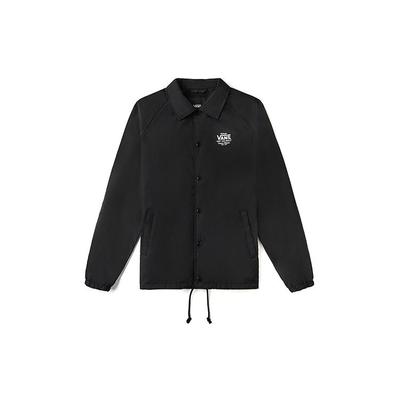 Lässige Windjacke Coachjacke Herrenjacken Schwarz VN0002MUY28