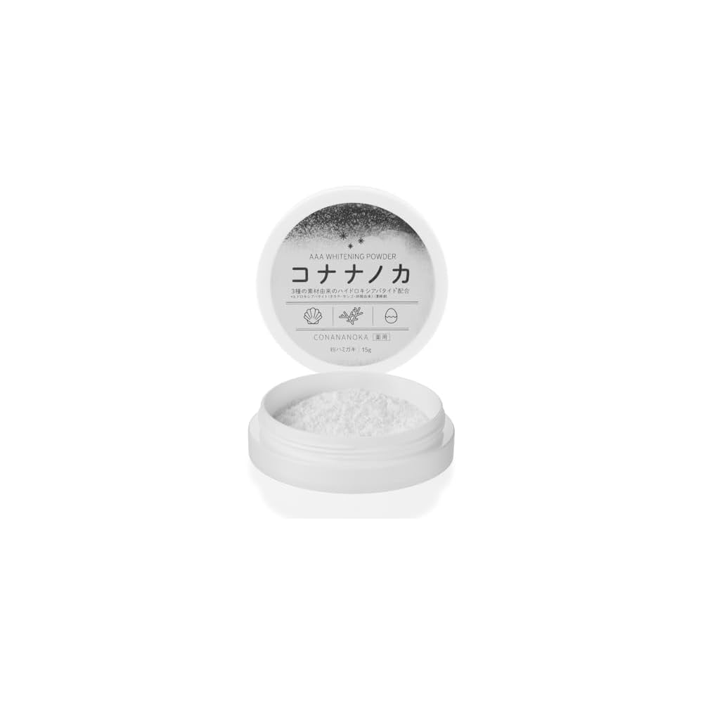

Koharu Konanano Whitening Powder Hydroxyapatite 15g Oral Care Toothpaste