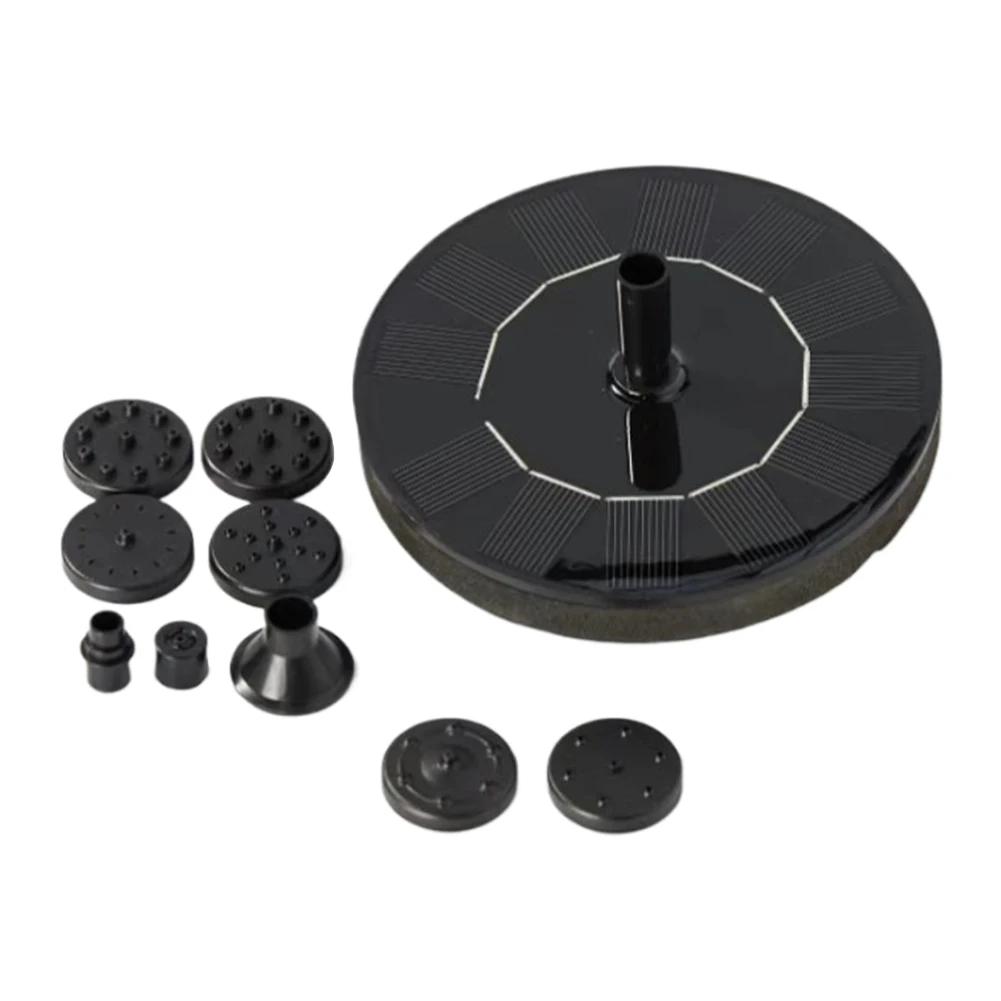 1.2W Solar Powered Water Fountain Pump Solar Fountain Pump Solar Powered Water Fountain for Bird Bath Garden Pond Pool Outdoor