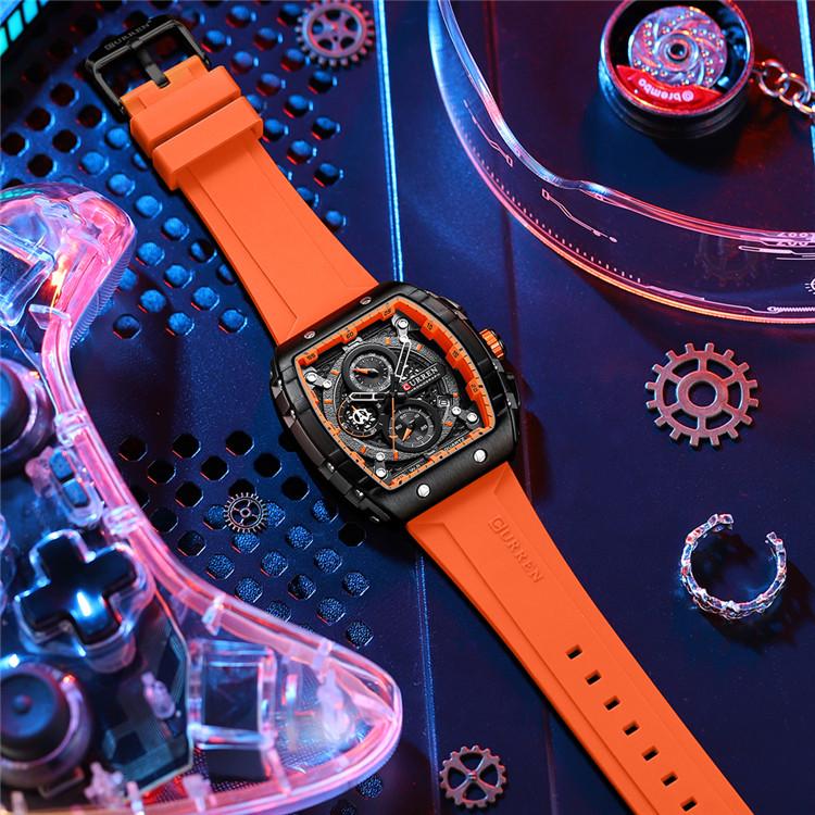 CURREN 8442 Men's Multi-Function Six-Hand Chronograph Fashion Watch