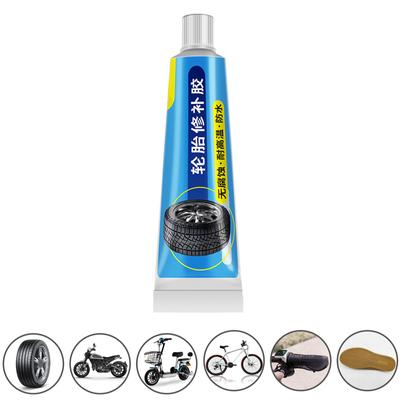 30 ml professioneller schwarzer Klebstoff zur Leder-Reifenreparatur, flüssiger, starker Klebstoff, wasserdicht, Allzweck-Dichtmittel für Gummipannen