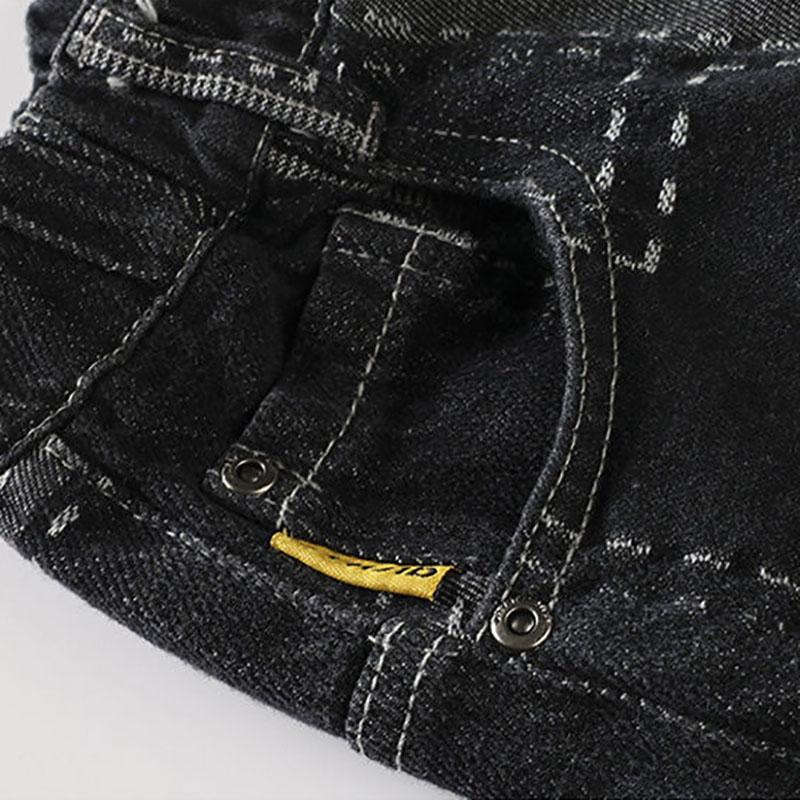 Spodnie dziecięce Chłopięce i dziewczęce Jeansy Jesienne i zimowe Luźne spodnie Koreańskie spodnie na co dzień Spodnie