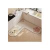 L-Shaped Non-Slip Diatomaceous Kitchen Floor Mat - Cartoon Design, Wear-Resistant, Easy To Clean, Water Absorbent.