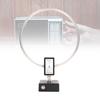 Short Wave Radio Antenna Stainless Steel Loop Antenna for Indoor Reception 2.3‑30MHz