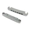 Tune O Matic Bridge, Rollers Saddle Tune O-Matic Guitar Bridge with Tailpiece & Studs for LP Guitar Replacements Kits
