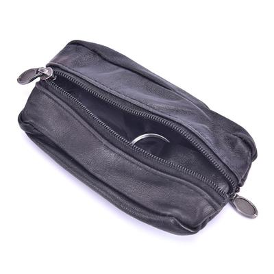 Mini borse morbide con cerniera, borsetta unisex per portafogli tascabili, piccola borsa per il cambio