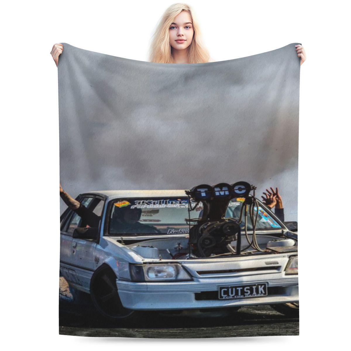 

CUTSIK Burnout Personalized Soft Party An UltraSoft Micro Fleece Blanket 75x100cm 30x40in
