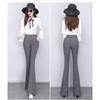 Elegant Long Office Lady 2022 Summer High Waist Women's Wide Leg Capris Suit Pants for Women Skinny Flare Pants Woman Trousers
