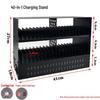 40-Bit All-Metal Phone Charging & Placement Stand with Multi-Port Charger.