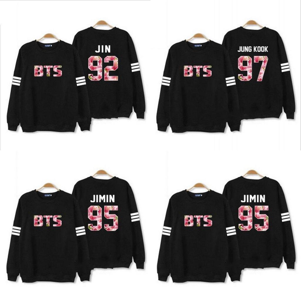 Bts in Bloom Kpop Jumper Kapuzenpullover Sweatshirt Hoodie Pullover Kostüme