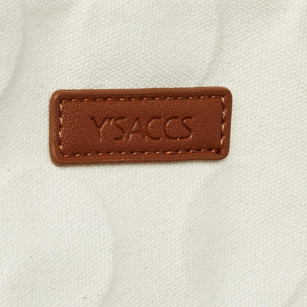 Shoulder Heat Embossed Polka Dot Canvas Size Camel [Isaac] Bag, Tote, S, Women's, (22)