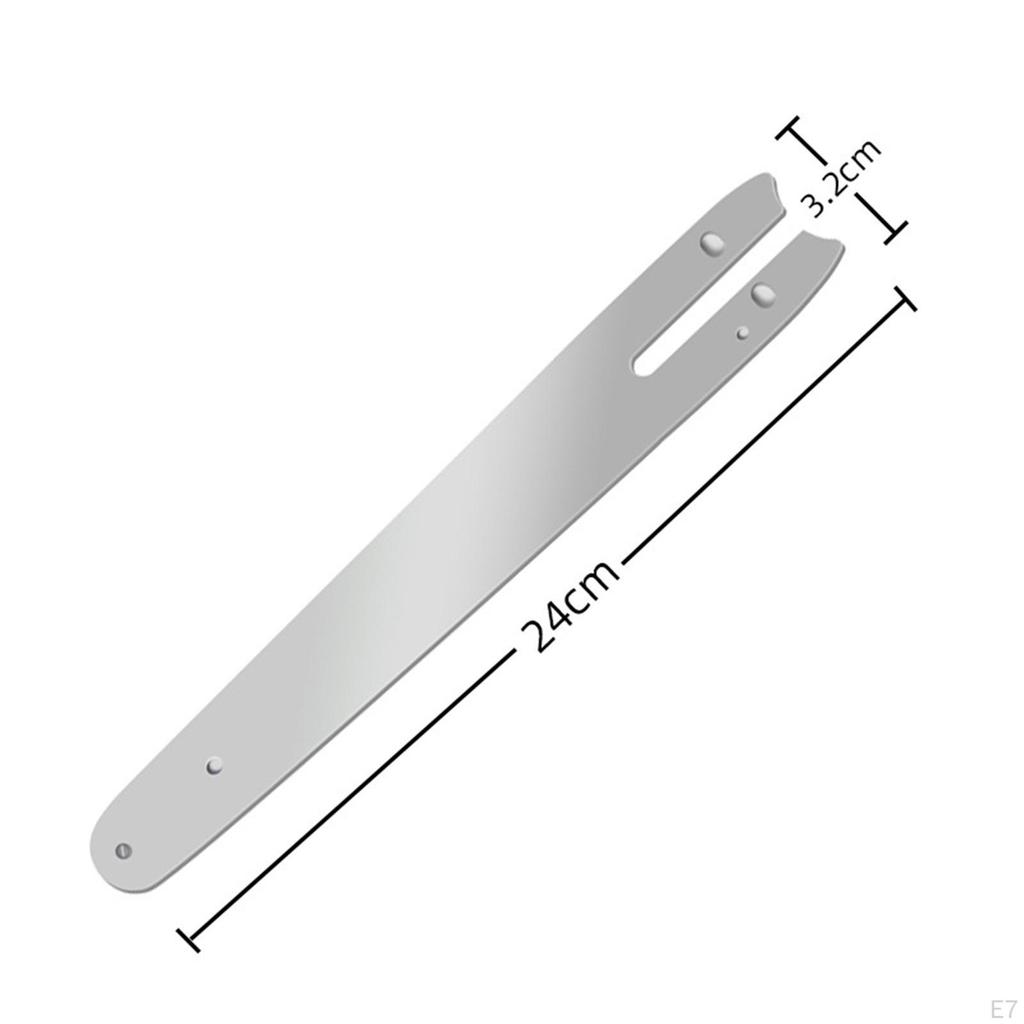 Guide Bar Universal Metal Silver Easy Installation Repair Tool Accessories Professional for Oil Saws