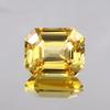 Natural Yellow Sapphire Loose Gemstone Sri Lankan 11 ct Radiant Shape September Birthday Birthstone