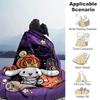 1pc Cinnamoroll's Spooky Journey Blanket, Soft Throw for Home Decor, Gift Idea, Living Room, Travel, Camping, Car Blankets, Beach, Office Naps, Suitab