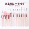 12pcs Makeup Brush Set Powder Blush Foundation Concealer Eyeshadow Professional Cosmetic Brushes