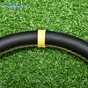 13inch Universal D Shape Racing Leather Flat Sim Sport Steering Wheel for Game Car Accessories
